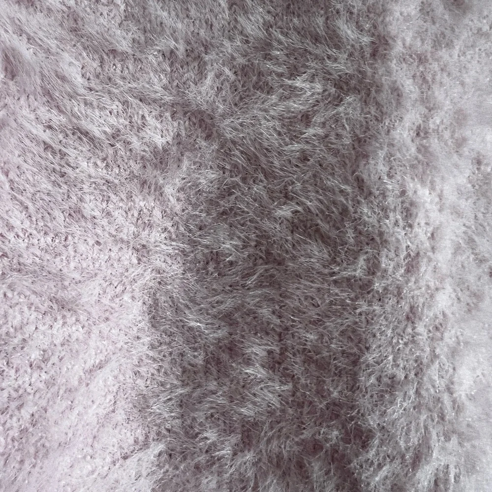 Cider Fuzzy 90s Rose Button Crop Sweater - Picture 6 of 6